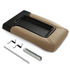 Beige Center Console Lid Fit Chevy Silverado Tahoe Sierra 1999-2007