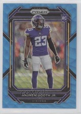 2022 Panini Prizm Rookies Blue Wave Prizm /199 Andrew Booth Jr #387 01l2