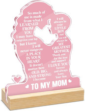 Gifts for Mom from Son, Mothers Day Birthday Gifts for Mum Mother, to My Mom Sig