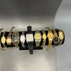 Seiko Watch Lot Women 10 Gold Silver Quartz Mechanical Tank Daydate PARTS L893