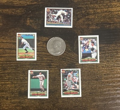 1991 Topps Micro Baseball Cards Pick & Choose Your Card #1-#250 Ryan / Ripken