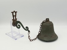 Antica Campana A Muro In Bronzo 