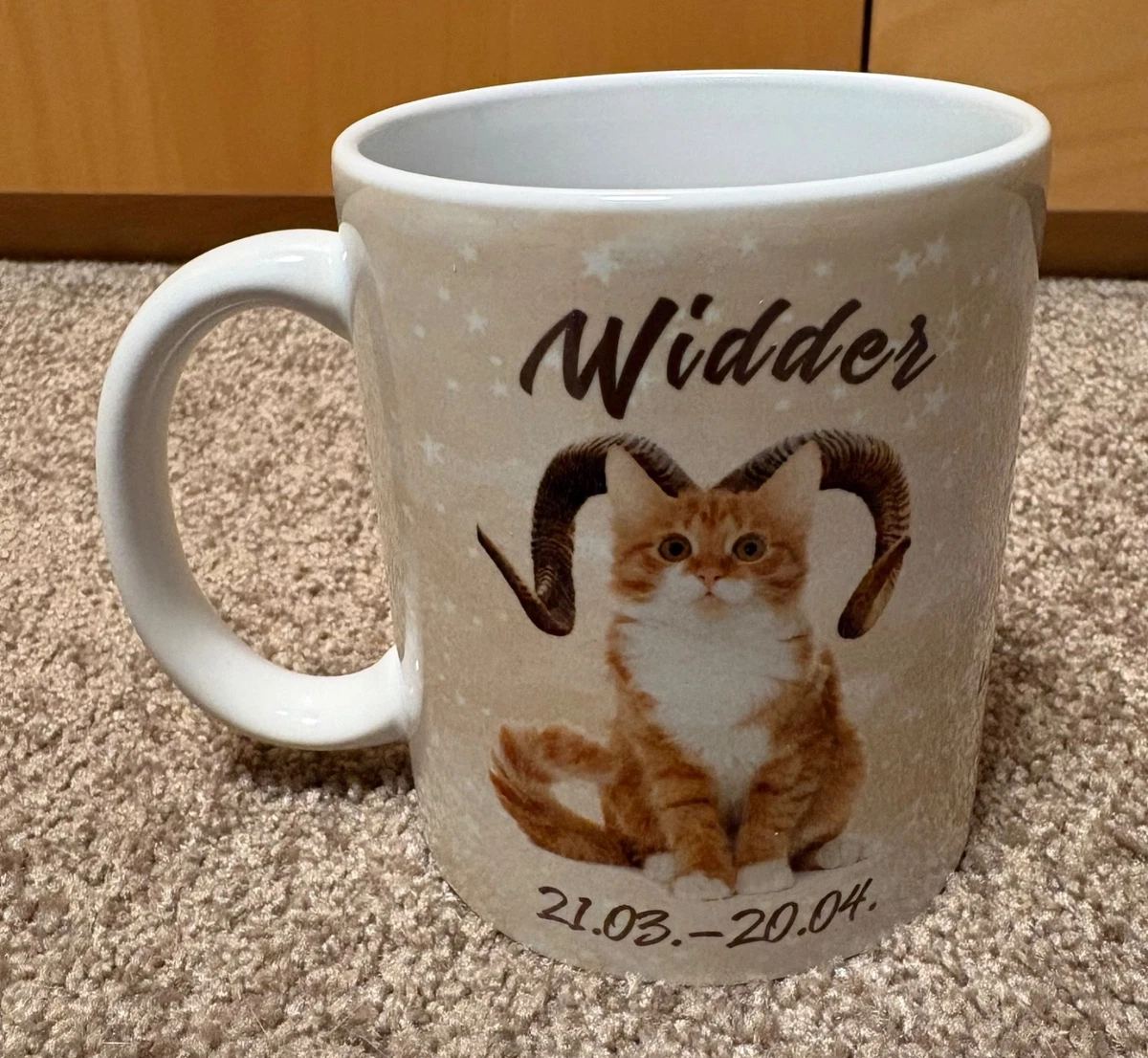 Kaffeebecher Sternzeichen Widder Tasse Horoskop