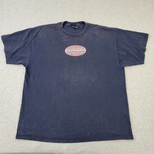 OU Sooners VTG 90s Shirt Mens 2XL XXL Navy Blue University of Oklahoma Retro