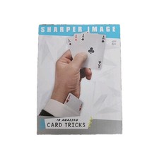 Sharper Image 19 Amazing Card Tricks Deck of Cards  Instruction Booklet