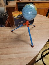VINTAGE OUTER SPACE GAMA ZOOMING SATELLITE WITH ORIGINAL BOX