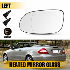 Driver LH Side Mirror Glass Heated Fits Mercedes Benz CLK320 CLK350 CLK500 CLK63