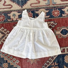 Hand Embroidered Vintage Baby Dress Lace 0-3 Mos