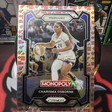 2024 Panini WNBA Prizm Monopoly Charisma Osborne Dice Prizm SSP #20 Mercury 🔥
