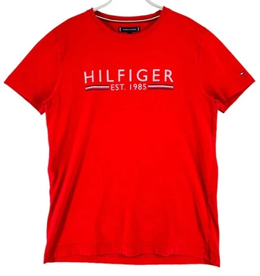 Tommy Hilfiger T-Shirt Homme Col Rond Manche Courte Jersey Coton Taille M - Photo 1/4