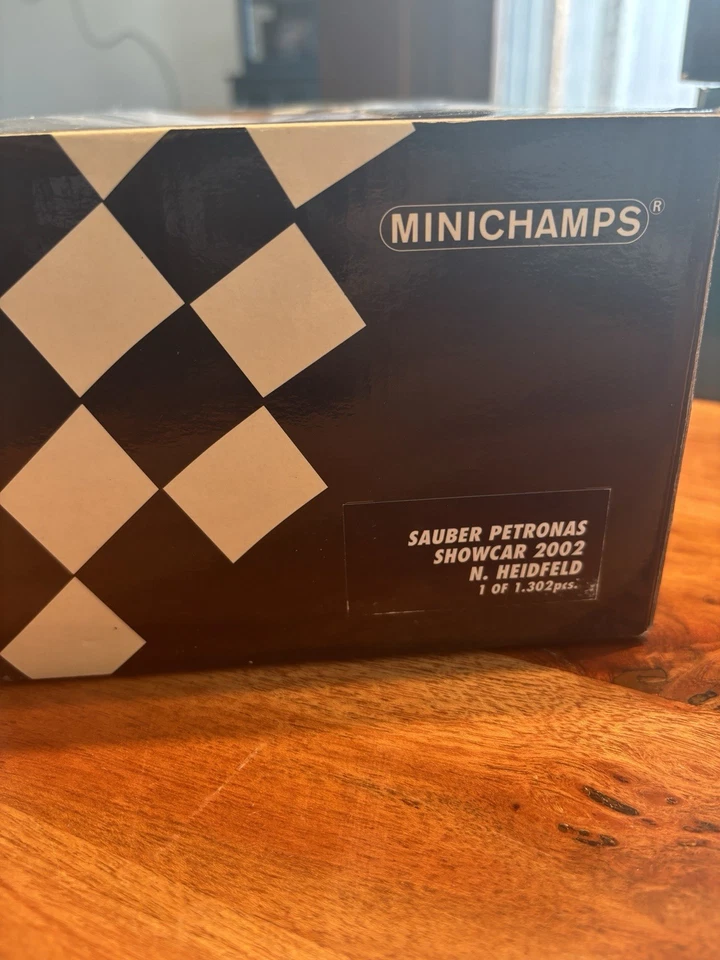 F1 Modell Nick Heidfeld Sauber Petronas Showcar 2002 1 of 1.302 Minichamps 1:18 - Bild 3 von 4