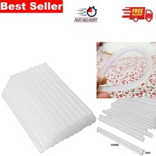 High-Quality 50 Pcs EVA Hot Glue Sticks 7x100mm - Quick Drying & Waterproof 0.16 per stick