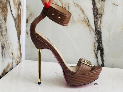 Sasha Fabiani Women Shoes Italian High Heels Size 39