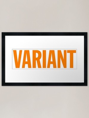 LOKI VARIANT Gerahmter Kunstdruck Gerahmtes Wandbild Poster Leinwanddruck Bild
