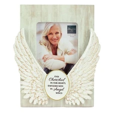 Abbey Gift Angel Wings Photo Frame, 7.75 x 8.63" - 56216T