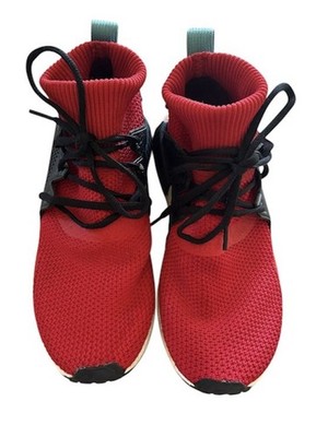 Adidas NMD XR1 Winter Scarlet Red Black Knitted Sock Athletic Running Sneakers