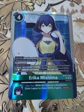 Digimon Card Game Erika Mishima Foil BT23-084 SR Hackers Slumber