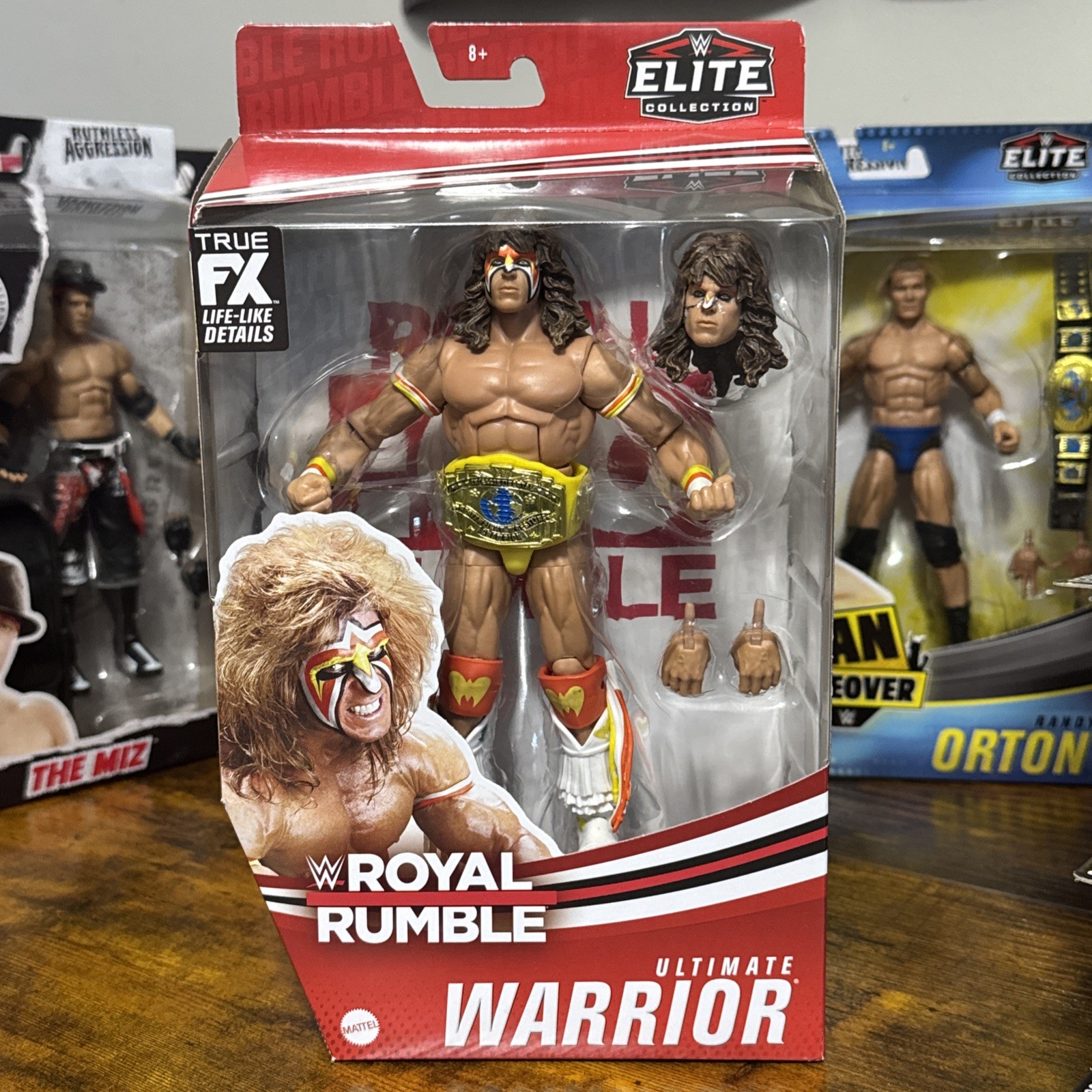 WWE Elite Royal Rumble Collection Ultimate Warrior Action Figure MOC Sealed