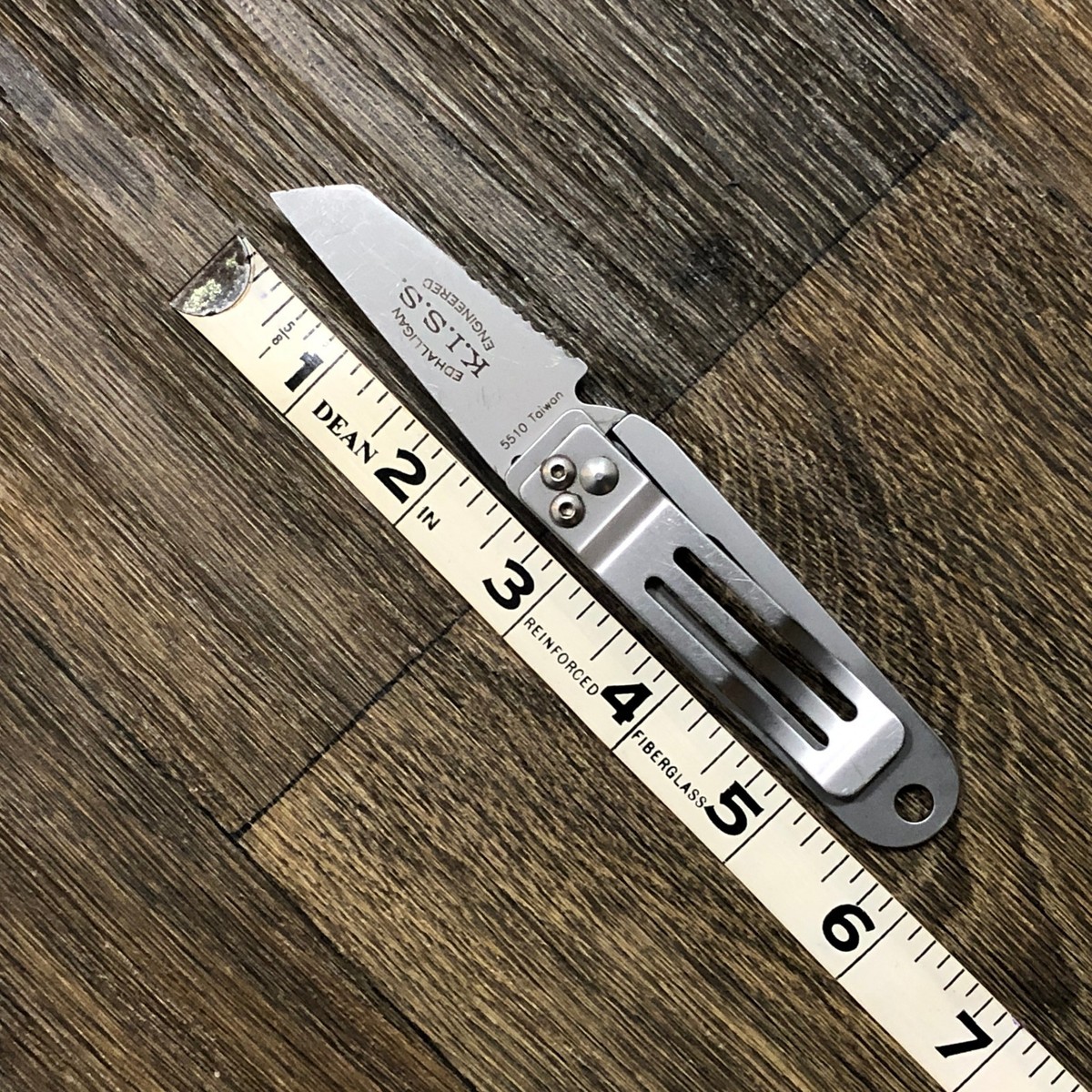 CRKT Ed Halligan Taiwan 5510 KISS Tanto Frame Lock Folding Pocket