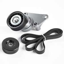 90K-38158B Complete Serpentine Belt Drive Component Kit, For Chevrolet Silver...