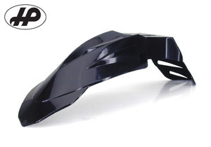 Garde-boue avant moto supermotard universel en ABS noir