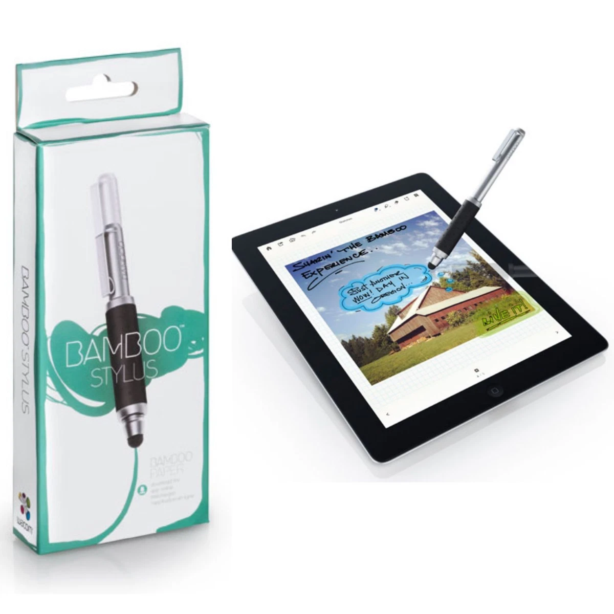 Wacom Bamboo Stylus Pocket Apple iPad iPhone Samsung Galaxy Tab Note Tablet