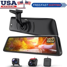 AUTO-VOX T9PRO OEM 9.35" Rear View Mirror Camera  Detached Front Lens Dash Cam