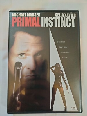 Primal Instinct DVD 2002 Michael Madsen Celina Xavier Deadlier Than A Computer 