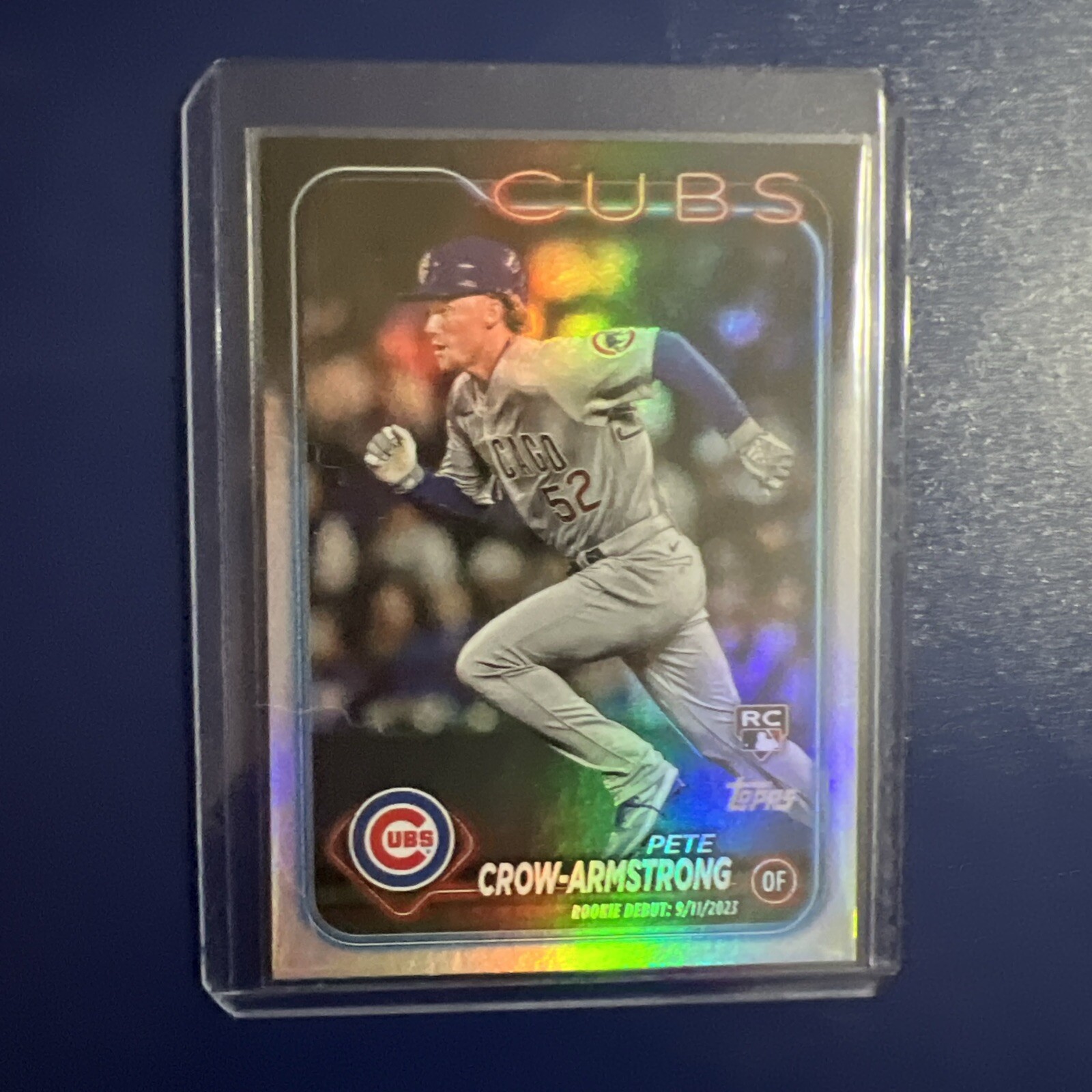 2024 Topps Update Series - RC Debut Rainbow Foil #US91 Pete Crow-Armstrong (RC)