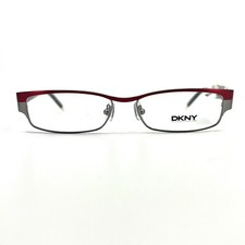 DKNY Eyeglasses DY5553 1081 Grey Red Rectangular Full Rim Frames 50[]15 135 mm