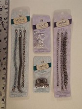 LOT-STYLED BY TORI SPELLING BRACELET BUILDERS-TOGGLE SETS-GLITZ-BOHO-CHAINS-RARE