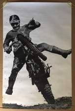 Póster original de colección Super Jump motocross moto de cross moto pin-up foto foto foto foto