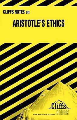 Aristotle's Ethics; Cliffs Notes - 9780822008897, paperback, BA Robert J Milch