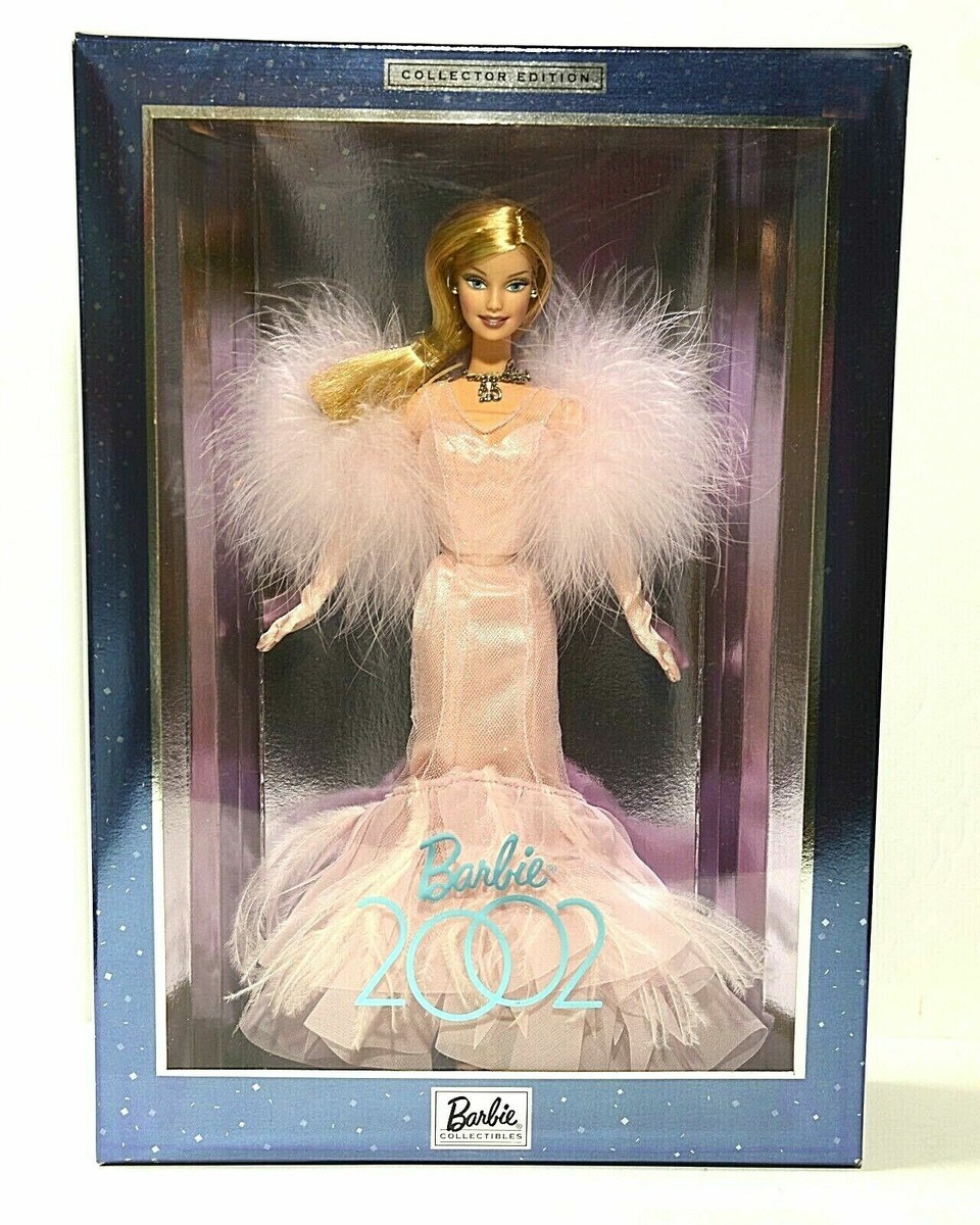 Barbie 2002 Collector Edition Blonde hair Pink dress, Mattel