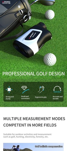 Telémetro láser Pro HD caza golf tiro medición de distancia visualización - Imagen 8 de 20