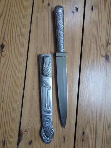 Great Condition Vintage GELODUR Hercules Boot Knife + Sheath, Inox - Picture 4 of 9