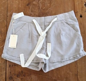 Wilfred linen shorts Allegra ashen 