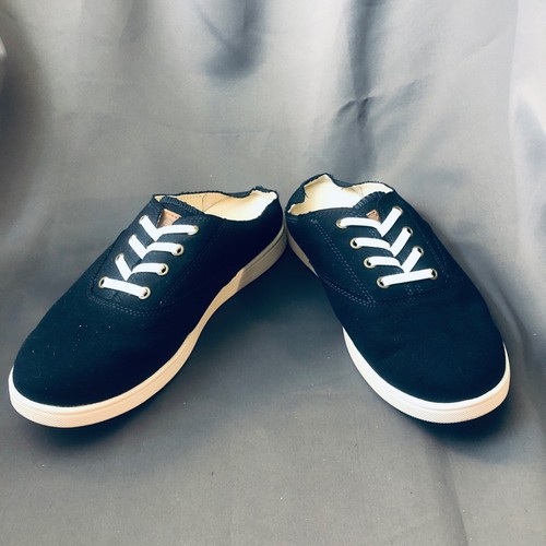 Spenco Orthotic Canvas Mules Women NEW Santa Rosa Peacoat Navy Blue 9.5D Cover - Picture 2 of 23
