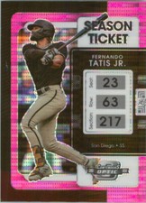 2022 Chronicles Contenders Optic Pink Pulsar #23 Fernando Tatis Jr. Padres