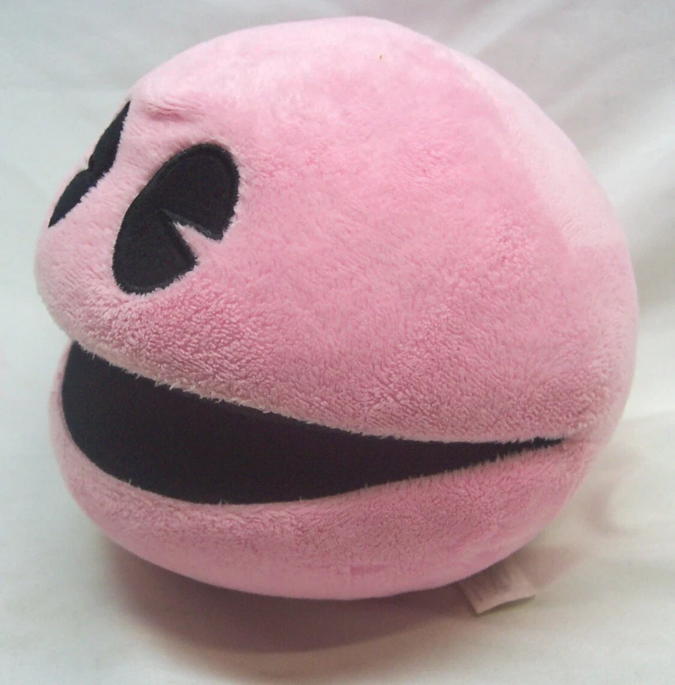 Pac-Man Battle Royale SOFT PINK PAC-MAN Videojuego 7" Peluche JUGUETE ANIMAL DE PELUCHE Foto 2 de 4