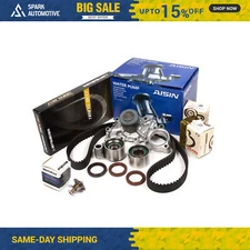 Timing Belt Kit Thermostat Water Pump w/o Oultet Pipe Fit 95-04 Toyota 3.4 5VZFE