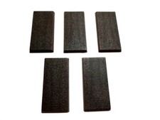 Lot of 5 Warhammer Fantasy 25mm X 50mm Cavalry Bases Rectangular  