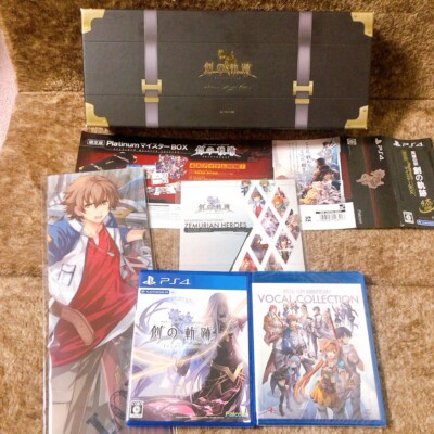【絶版】 ヒーローズプレイスメント　導かれし城たち　BOX The Legend of Heroes PS4 HAJIMARI NO KISEKI Platinum Meister Box