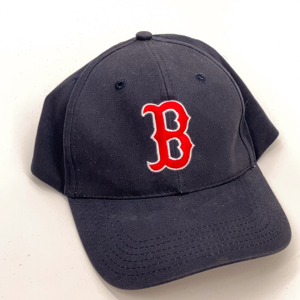 Basic Boston Red Sox Blue Hat Hook Loop Back - image 1