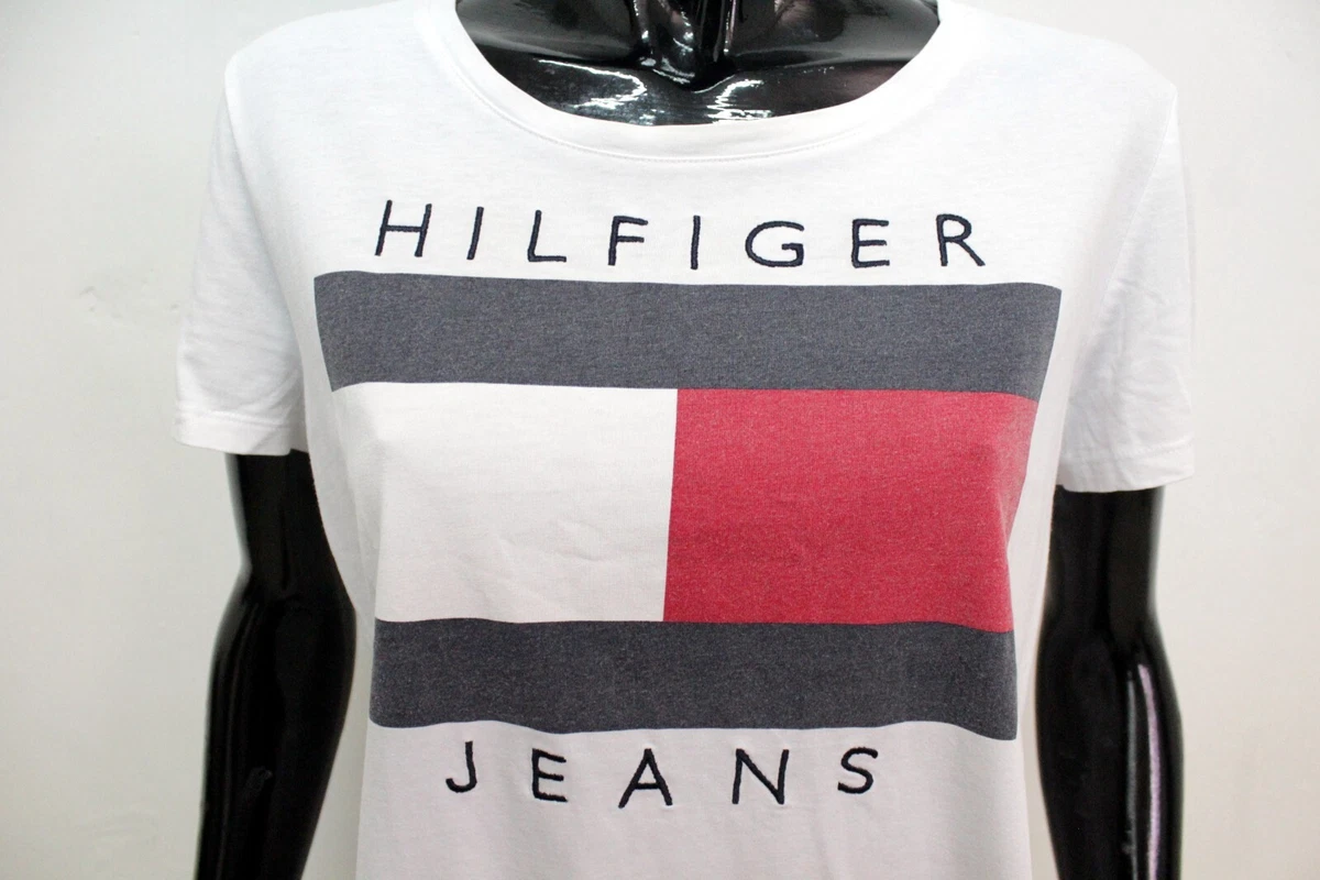 Tommy hilfiger maglietta clearance bianca