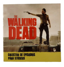 The Walking Dead Complete Sticker Album 100% Stuck 2014 Argentina Edition 