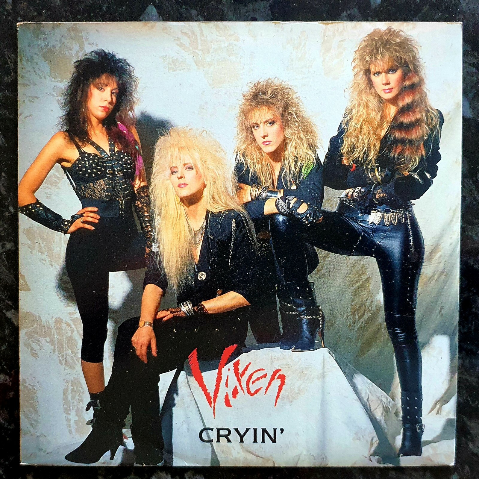Vixen - Cryin' / Desperate - Excellent Condition 1988 7"" P/S