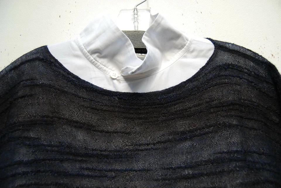 ¡OFERTA! Nuevo con etiquetas Suéter Largo Eskandar Bergdorf Goodman Merino Mohair Kaftan 40" O/S   Foto 3 de 4