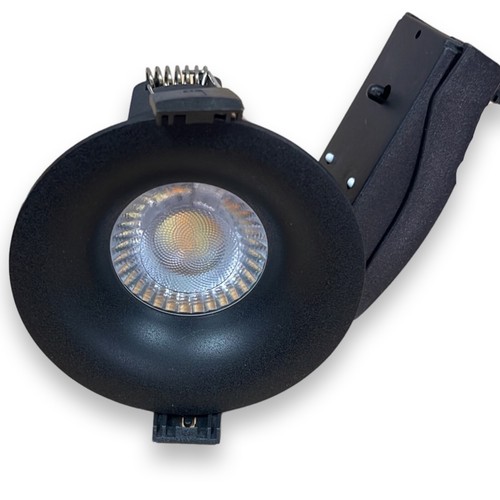 LED Downlight 7W Spotlight Fixture Waterproof IP65 Black Dimmable Cct - Picture 4 of 7