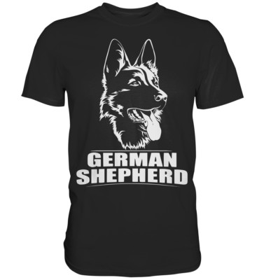 Premium Shirt German Shepherd Deutscher Schäferhund Dog Geschenk